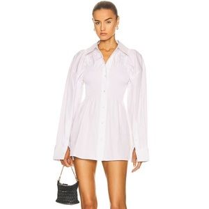 Alexander Wang Smocked Cami Shirt Size Small